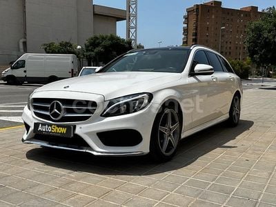 Blanco Usado 2018 Mercedes C220 Familiar | 24.990 € (Precio justo)