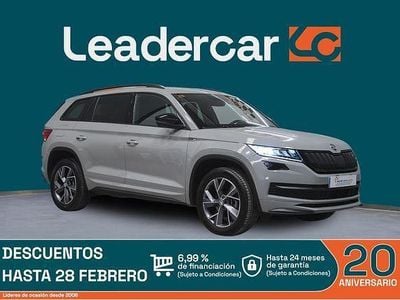 Usado Skoda Kodiaq SportLine 150 CV (110 kW) 2021 Gris / plata SUV
