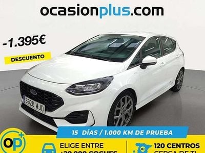 Usado Ford Fiesta ST-Line 125 CV (91 kW) 2023 Blanco Utilitario
