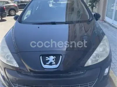 Usado Peugeot 308 Sport 120 CV (88 kW) 2007 Negro Utilitario