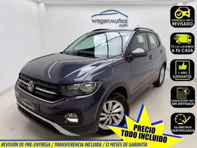 Usado VW T-Cross Advance 95 CV (69 kW) 2023 Gris SUV