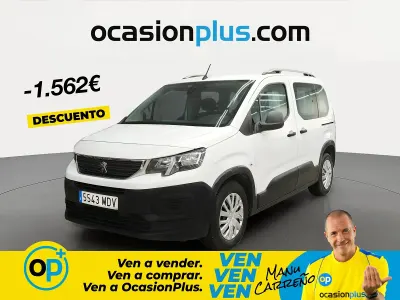 Usado Peugeot Rifter Active 75 CV (55 kW) 2023 Blanco Monovolumen