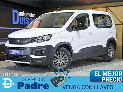 Usado Peugeot Rifter Active 102 CV (75 kW) 2022 Blanco Monovolumen