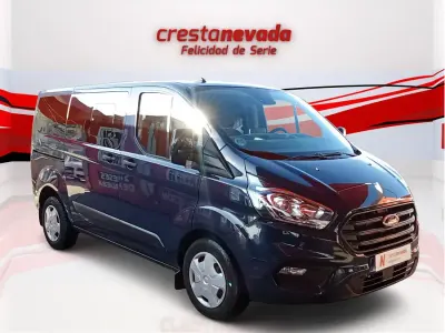 Usado Ford Transit Custom Trend 131 CV (96 kW) 2023 Azul Familiar