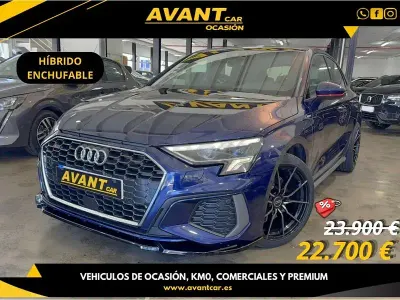 Usado Audi A3 Advanced Plus 204 CV (150 kW) 2021 Azul Berlina