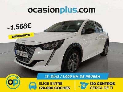 Usado Peugeot e-208 Active 100 kW (136 CV) 2022 Blanco Utilitario