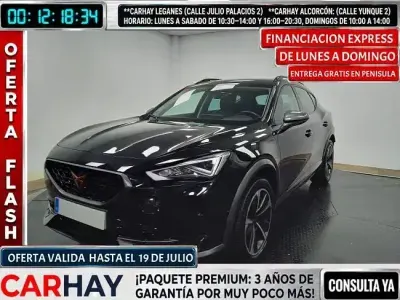 Usado Cupra Formentor 204 CV (150 kW) 2021 Negro SUV