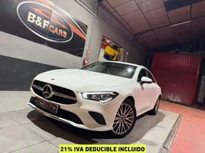 Usado Mercedes CLA200 150 CV (110 kW) 2021 Blanco Coupe