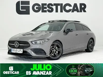 Usado Mercedes CLA200 Shooting Brake 150 CV (110 kW) 2021 Gris Familiar