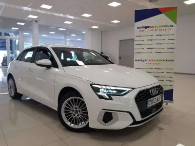 Usado Audi A3 Sportback Advanced Plus 109 CV (80 kW) 2023 Blanco Utilitario