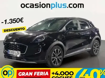 Usado Ford Puma Titanium 125 CV (91 kW) 2022 Negro SUV