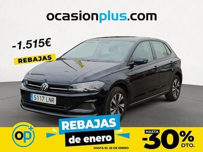 Negro Usado 2021 VW Polo Advance Berlina | 16.666 € (Precio justo)