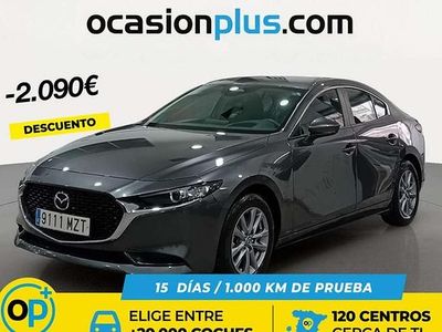 Usado Mazda 3 Prime-Line 140 CV (102 kW) 2025 Gris Berlina