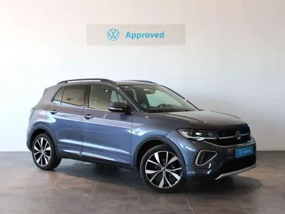 Usado VW T-Cross R-line 116 CV (85 kW) 2025 Gris SUV