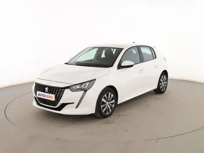 Usado Peugeot 208 Active 75 CV (55 kW) 2020 Blanco Utilitario