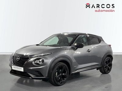 Gris con techo negro negro Usado 2022 Nissan Juke Tekna SUV | 23.900 € (Precio justo)