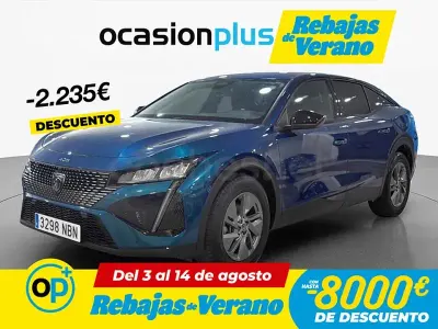 Usado Peugeot 408 Allure 145 CV (106 kW) 2025 Azul SUV