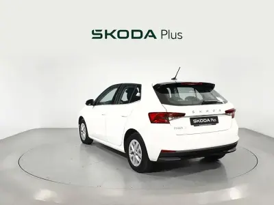 Brugt Skoda Fabia Ambition 95 HK (69 kW) 2023 Hvid Sedan