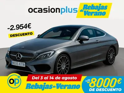 Usado Mercedes 220 170 CV (125 kW) 2019 Gris Coupe