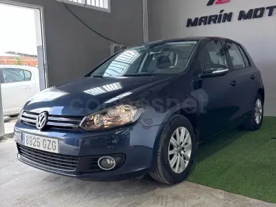 Usado VW Golf VI Advance 105 CV (77 kW) 2010 Azul Utilitario