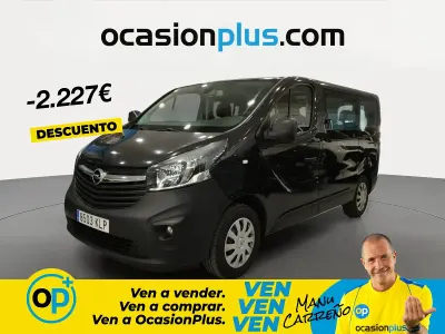 Usado Opel Vivaro S 125 CV (91 kW) 2018 Negro Monovolumen