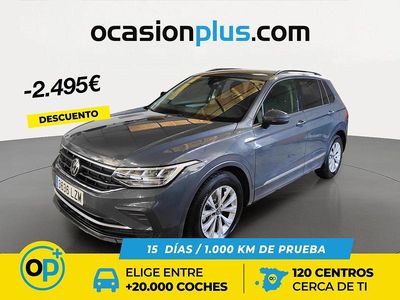 Usado VW Tiguan 130 CV (95 kW) 2022 Gris SUV
