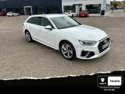 Usado Audi A4 S-Line 190 CV (139 kW) 2020 Blanco Familiar