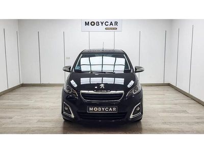Usado Peugeot 108 Active 72 CV (52 kW) 2021 Negro Utilitario