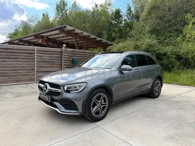Usado Mercedes GLC220 194 CV (142 kW) 2021 Gris / plata SUV