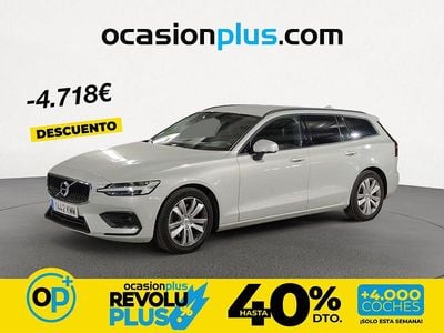 Usado Volvo V60 Momentum 190 CV (139 kW) 2018 Gris / plata Familiar