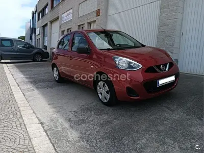 Używany Nissan Micra 80 KM (58 kW) 2014 Czerwony Hatchback