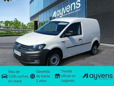 Käytetty VW Caddy 122 HP (89 kW) 2019 Valkoinen Tila-auto