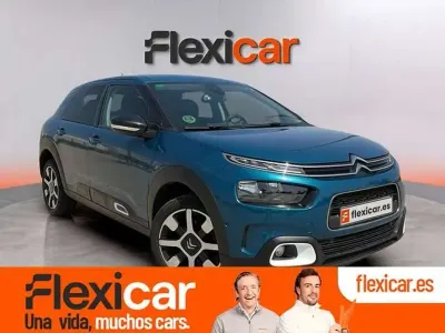 Usado Citroën C4 Cactus PureTech 131 CV (96 kW) 2018 Azul Utilitario
