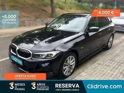 Usado BMW 320e 204 CV (150 kW) 2022 Negro Berlina