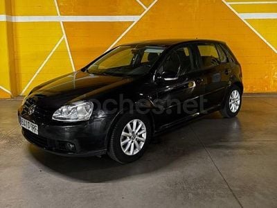 Usado VW Golf V 140 CV (102 kW) 2007 Negro Berlina