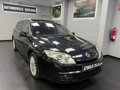 Usado Renault Laguna III Dynamique 130 CV (95 kW) 2009 Negro Familiar