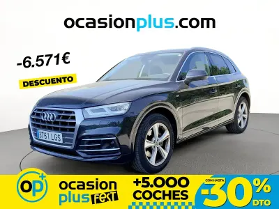 Usado Audi Q5 S-Line 163 CV (119 kW) 2020 Azul SUV