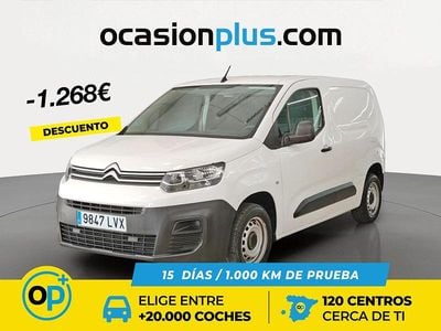 Usado Citroën Berlingo 102 CV (75 kW) 2022 Blanco Monovolumen