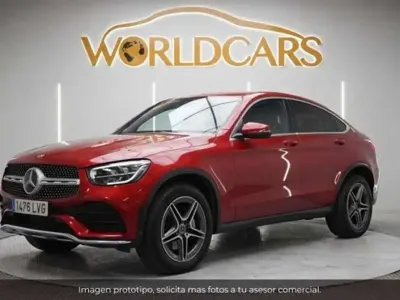 Usado Mercedes GLC220 194 CV (142 kW) 2021 Burdeos SUV