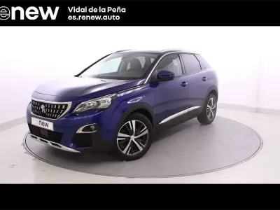 Brugt Peugeot 3008 Allure 131 HK (96 kW) 2020 Blå SUV