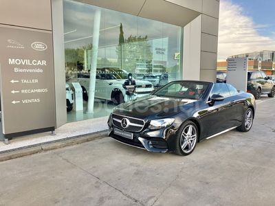 Negro Usado 2020 Mercedes E220 Descapotable | 41.900 € (Un poco caro)