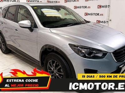 Usado Mazda CX-5 Luxury 150 CV (110 kW) 2015 Gris / plata SUV