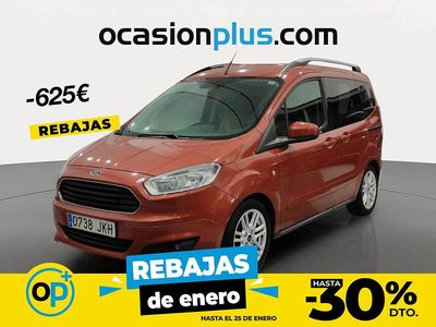 Rojo Usado 2015 Ford Tourneo Courier Titanium Monovolumen | 8450 € (Precio justo)