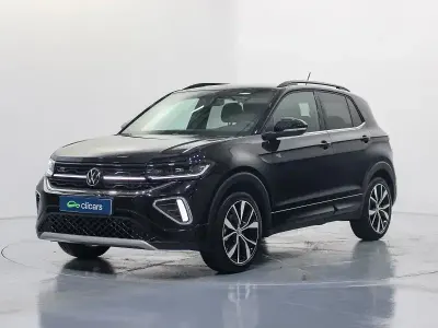 Usado VW T-Cross R-line 116 CV (85 kW) 2025 Negro SUV