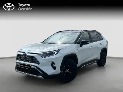 Usado Toyota RAV4 Hybrid Style 218 CV (160 kW) 2021 Blanco SUV