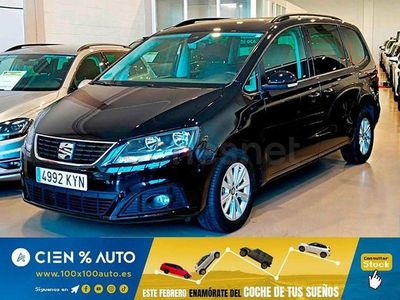Usado Seat Alhambra Style 150 CV (110 kW) 2019 Negro Monovolumen