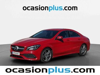 Usado Mercedes CLA200 AMG 136 CV (100 kW) 2018 Rojo Berlina