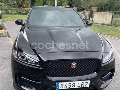 Negro Usado 2018 Jaguar F-Pace R-Sport SUV | 37.000 €