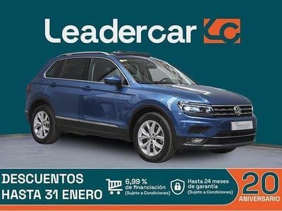 Azul Usado 2019 VW Tiguan Sportline SUV | 26.900 € (Buen precio)