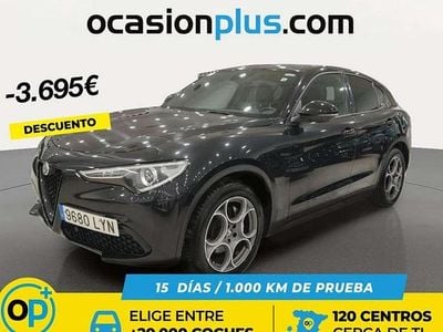 Usado Alfa Romeo Stelvio Sprint 201 CV (147 kW) 2022 Negro SUV
